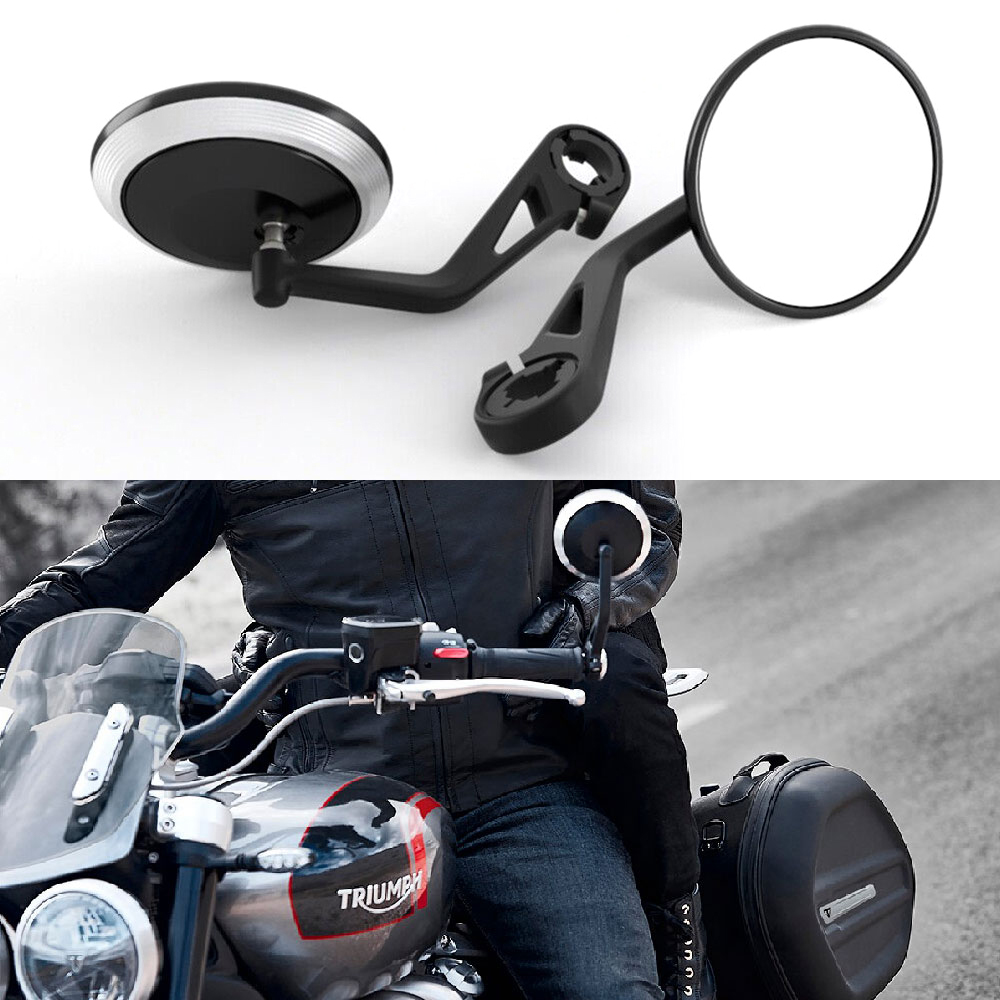 Mirror Extender Bar - Motorcycle CNC Handlebar Handle Bar Rearview