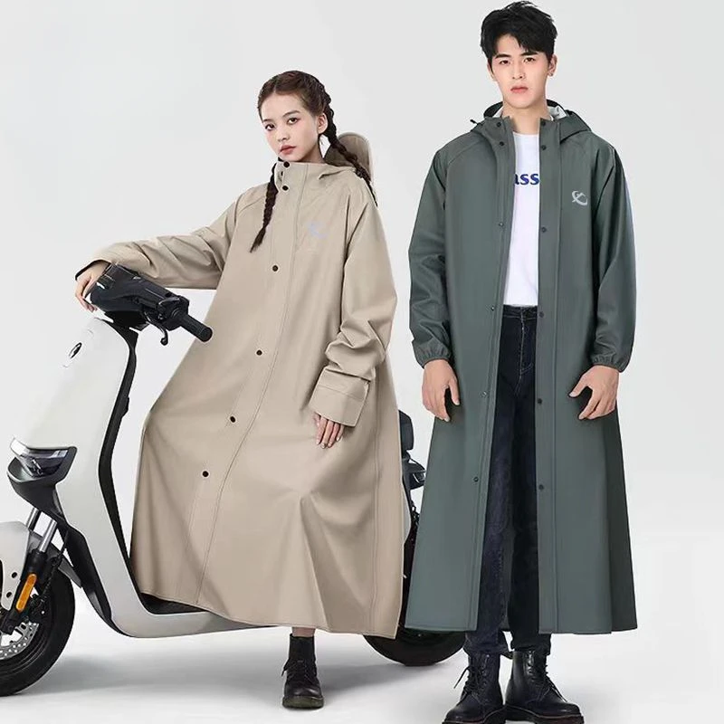 Long Thickened Motorcycle Rain - Motorcycle Gear For Women 评论和价格