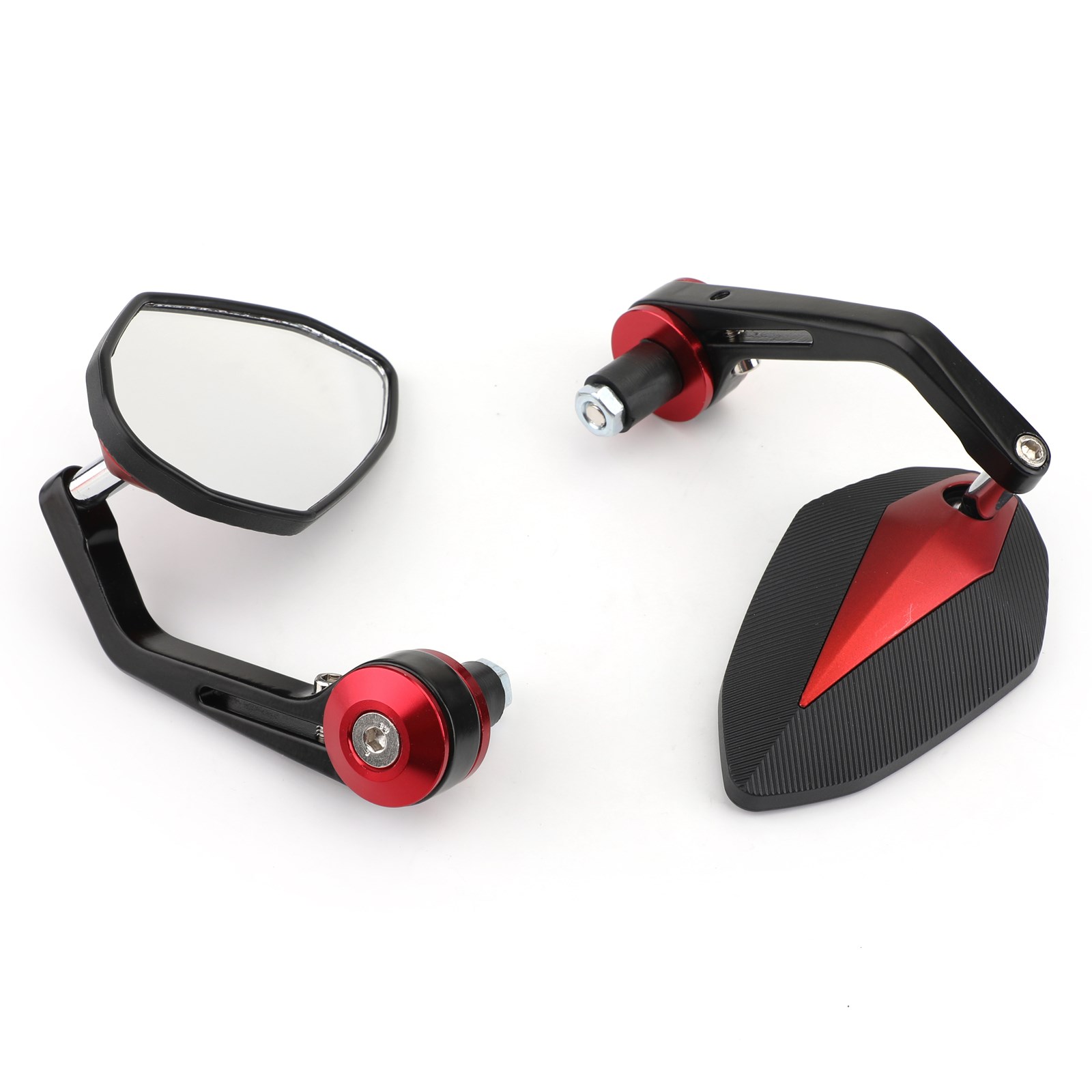 Areyourshop Black Red Motorbik - Mirror Extender Bar 评论和价格