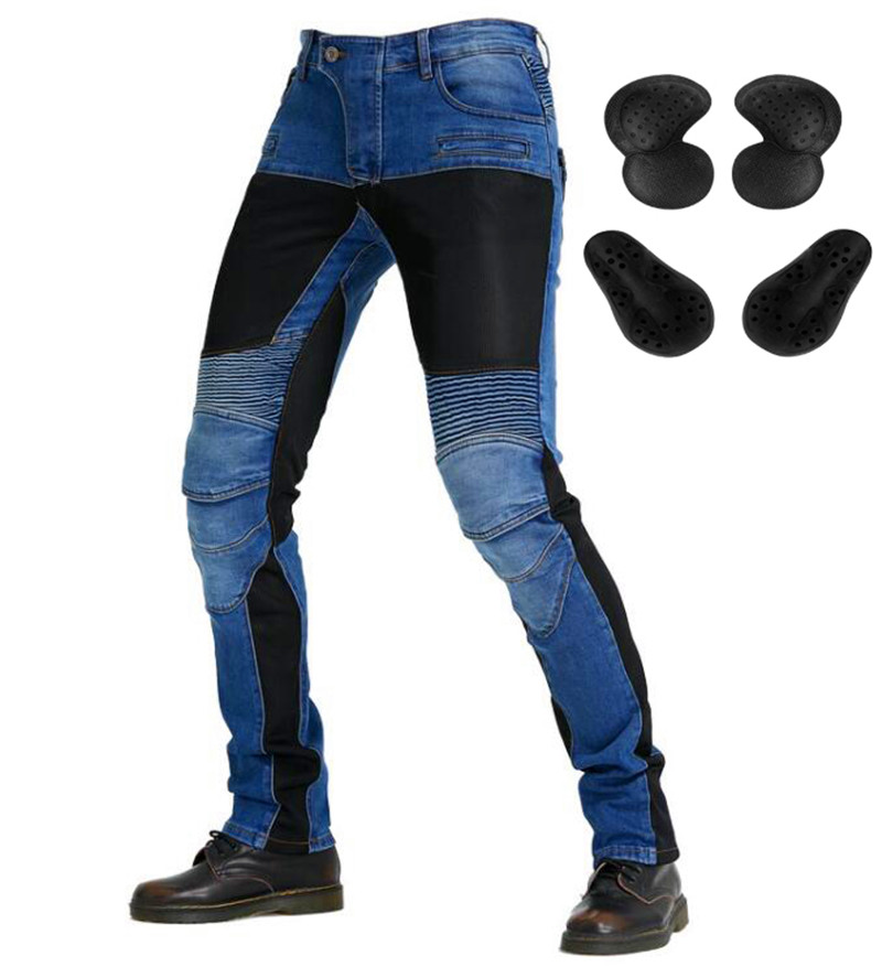 Men Motorcycle Pants Aramid Mo - Motorcycle Wearing Gear 评论和价格