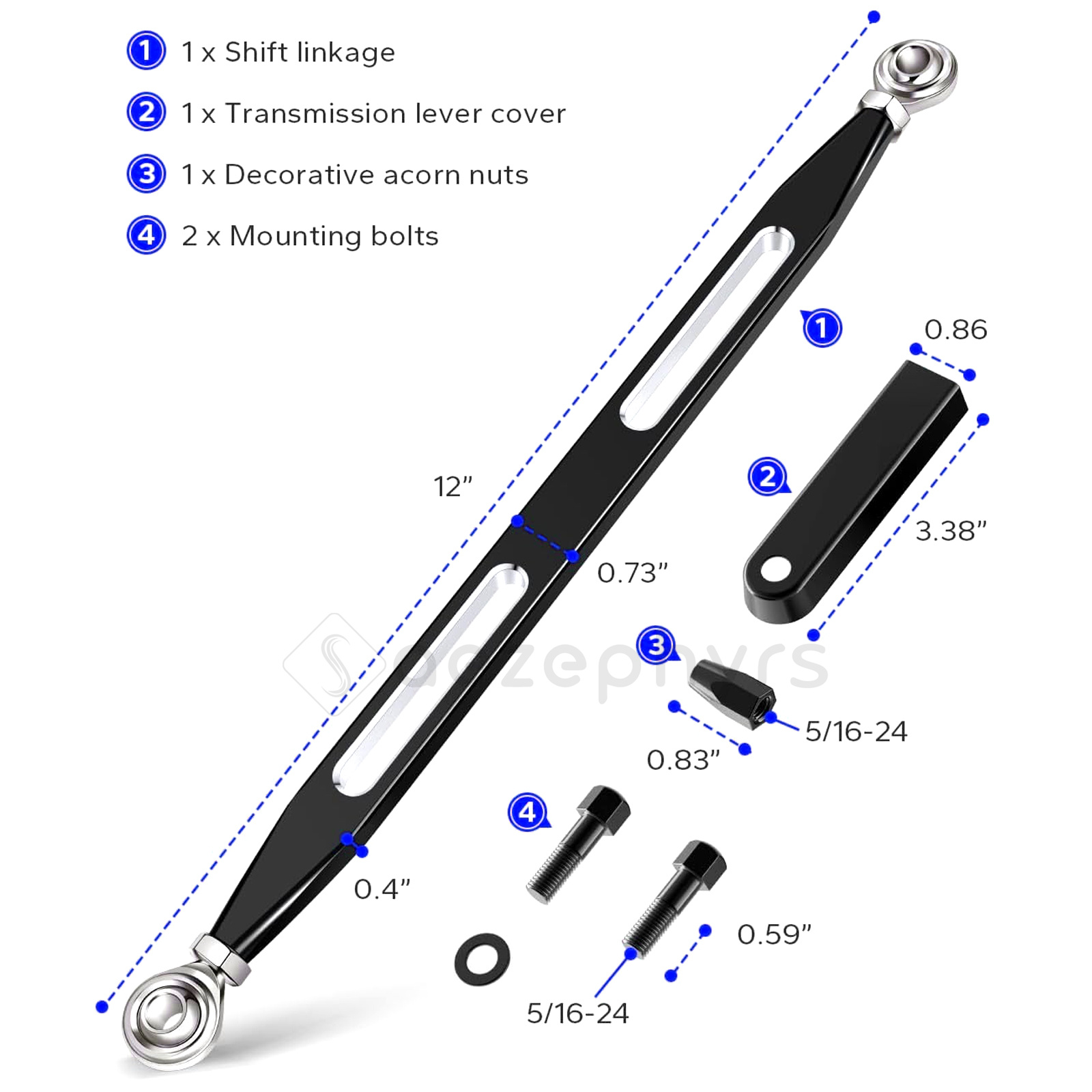 Motorcycle 330mm Aluminum Gear - Quality Motorcycle Gear 评论和价格