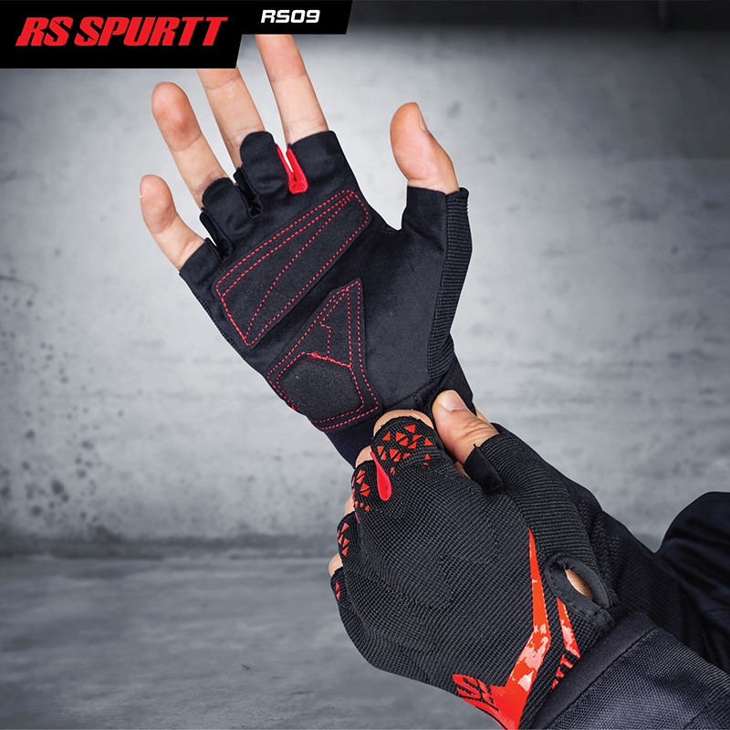 RS Half Finger Motorcycle Glov - Motorcycle Wearing Gear 评论和价格