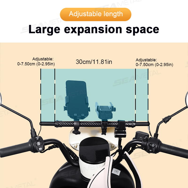 SEAMETAL Motorcycle Balance Ba - Mirror Extender Bar 评论和价格