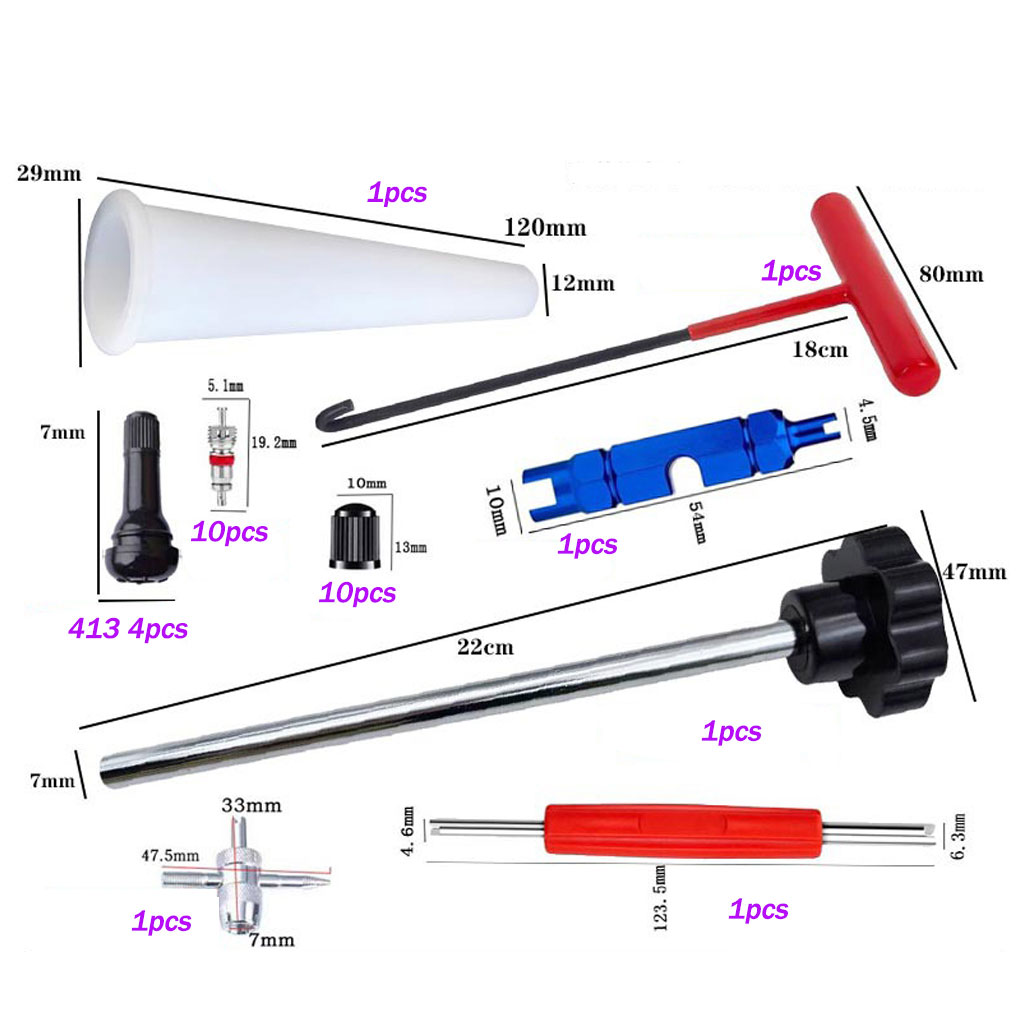 Quick Change Tire Valve Tool K - Motorcycle Gear Jammer 评论和价格