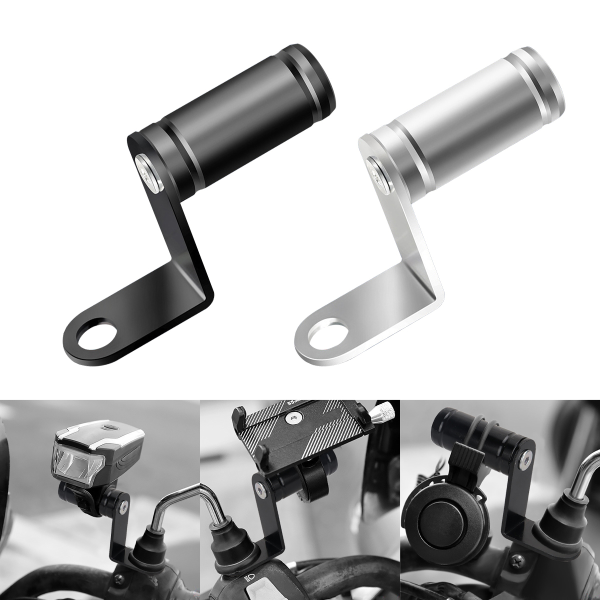 Moto Mirror Expander Bracket M - Mirror Extender Bar 评论和价格