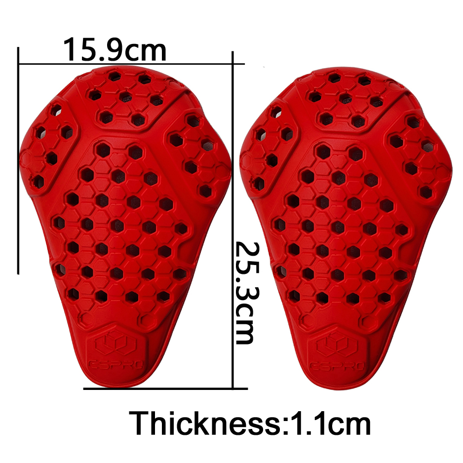 CE1 Level 1 Red Motorcycle Che - Motorcycle Gear Protection Levels 评论和价格