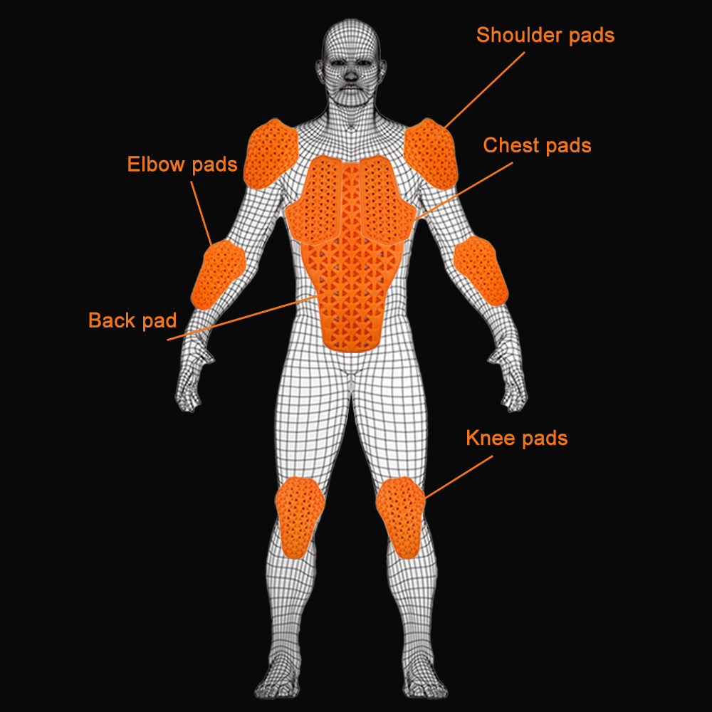 New CE Level 2 Certified Motor - Motorcycle Gear Protection Levels 评论和价格