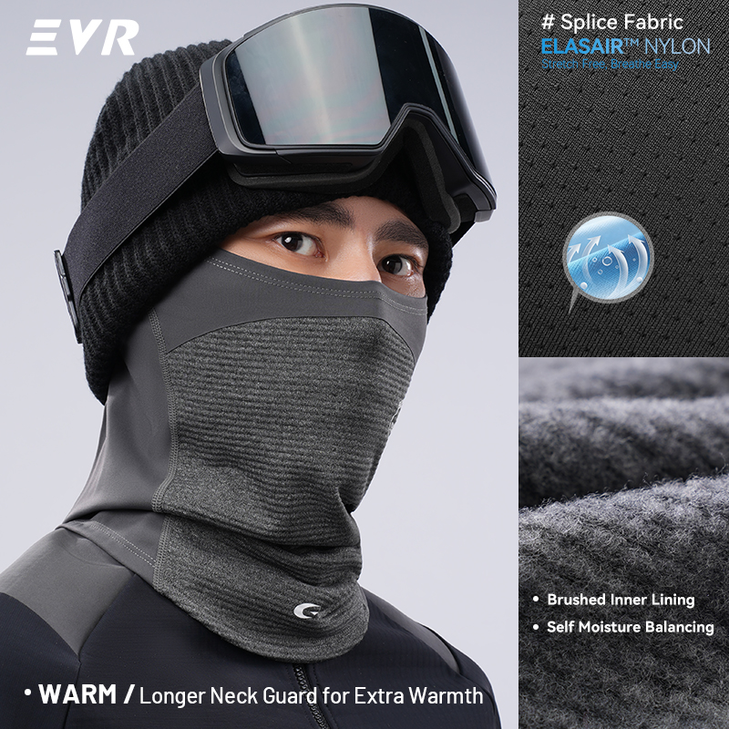 EVR Winter Wool Face Mask Neck - Motorcycle Gear For Women 评论和价格